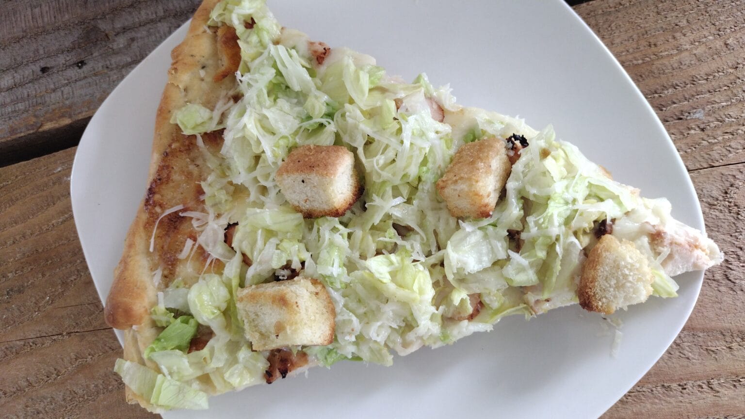 Chicken Caesar Salad Pizza THE RECIPE BOWL