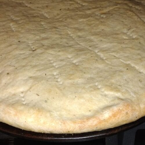 homemade pizza crust