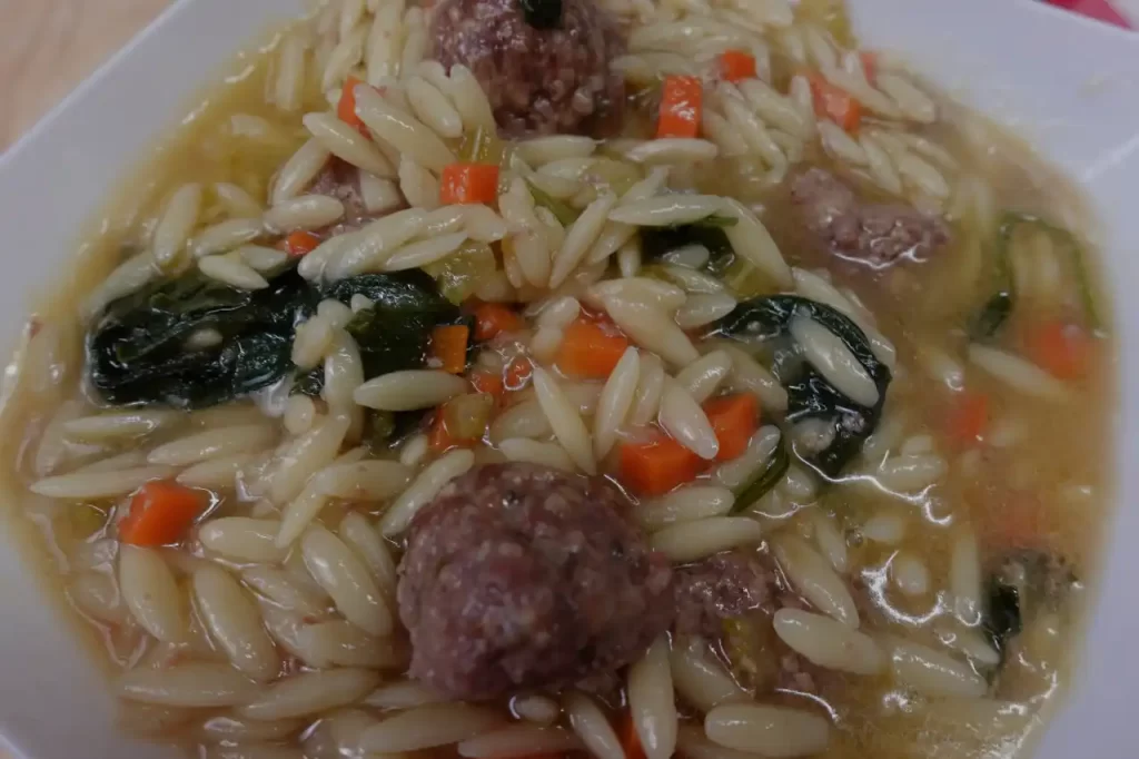 italian-wedding-soup-in-white-bowl