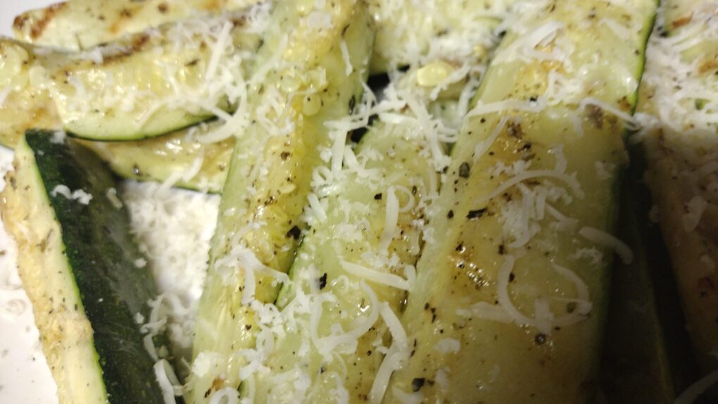 Grilled Zucchini Spears THE RECIPE BOWL