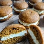 pumpkin whoopie pies