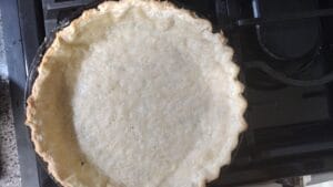 par baked pie crust