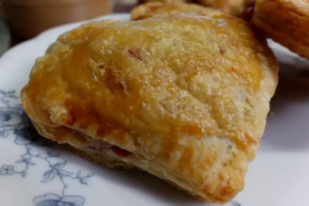 heart-shaped-hand-pie-on-serving-plate