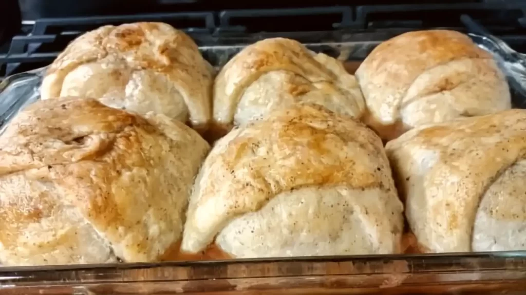 apple dumplings in 9 x 13 pan