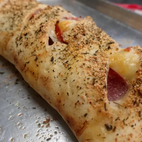 stromboli-baked-on-baking-tray