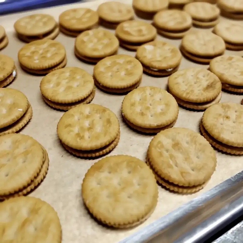 ritz-cookies-on-baking-sheet-before-being-dipped-in-chocolate