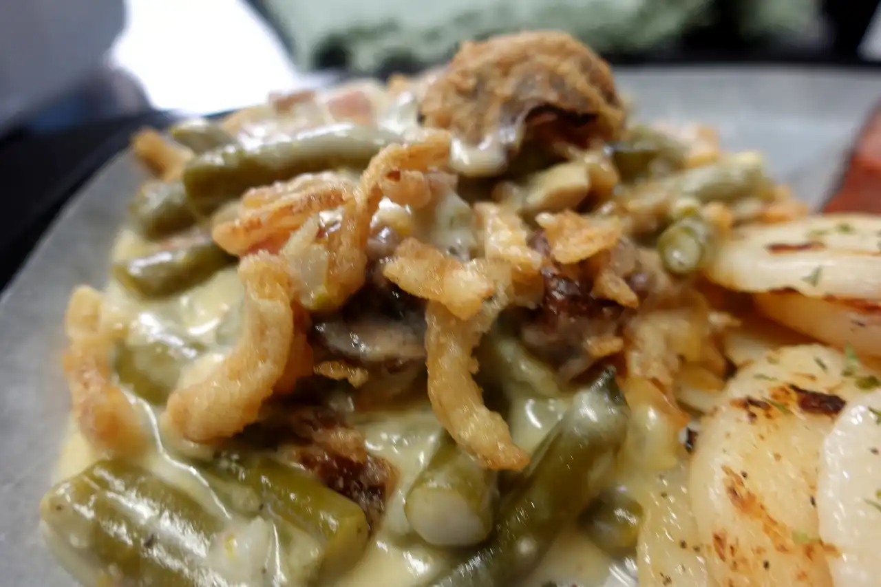 serving-green-bean-casserole-no-canned-soup