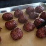 smoked meatballs