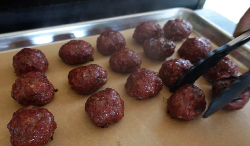 Smoked Meatball Recipe