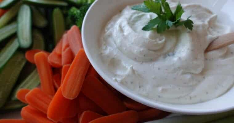 Easy Veggie Dip Recipe