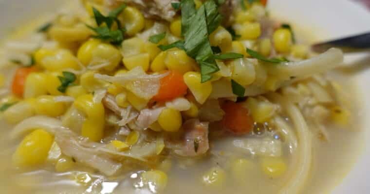 Chicken Corn Soup Recipe