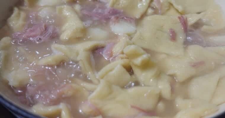 Pennsylvania Dutch Ham Pot Pie Recipe