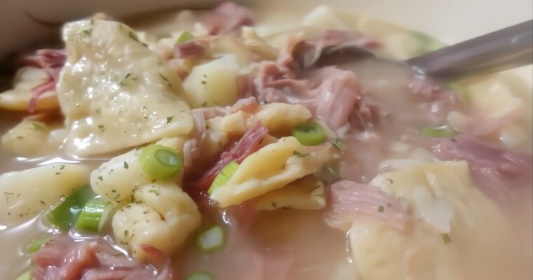 Pennsylvania Dutch Ham Pot Pie Recipe