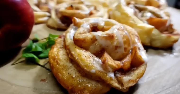 Apple Puff Pastry Rolls