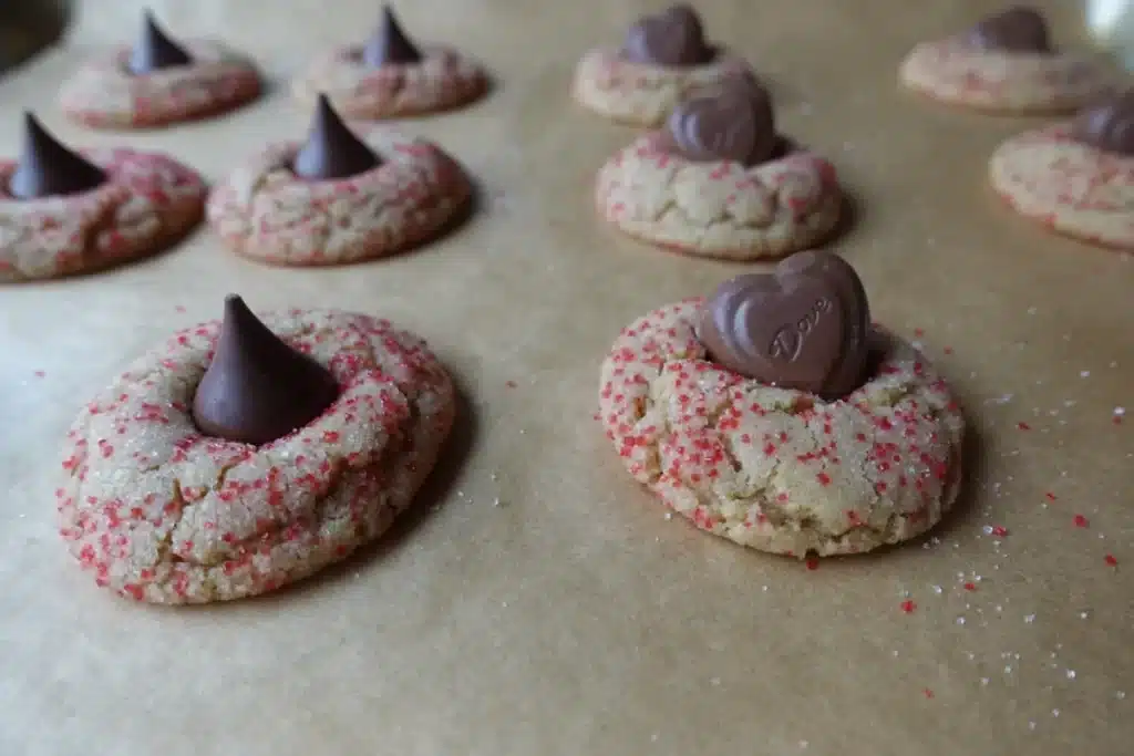 peanut blossoms on tray