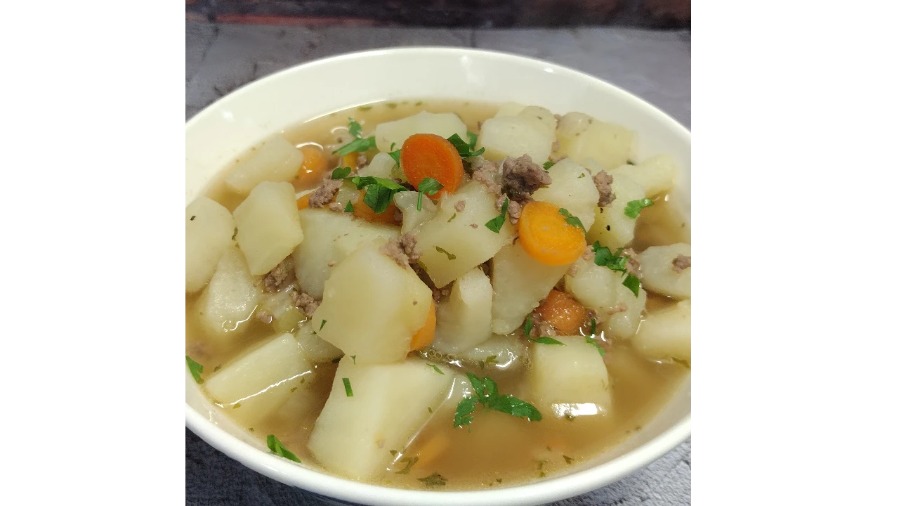 Hamburger Potato Soup - THE RECIPE BOWL