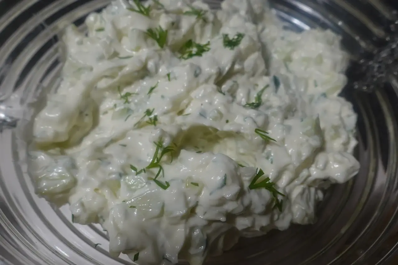 Cucumber Onion Dip Recipe