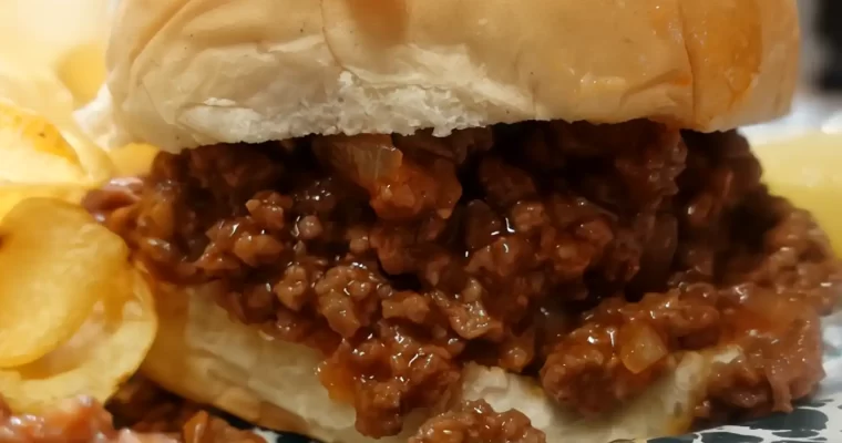 The Best Sloppy Joes