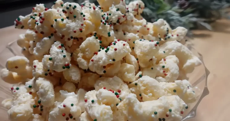 White Chocolate Puff Corn