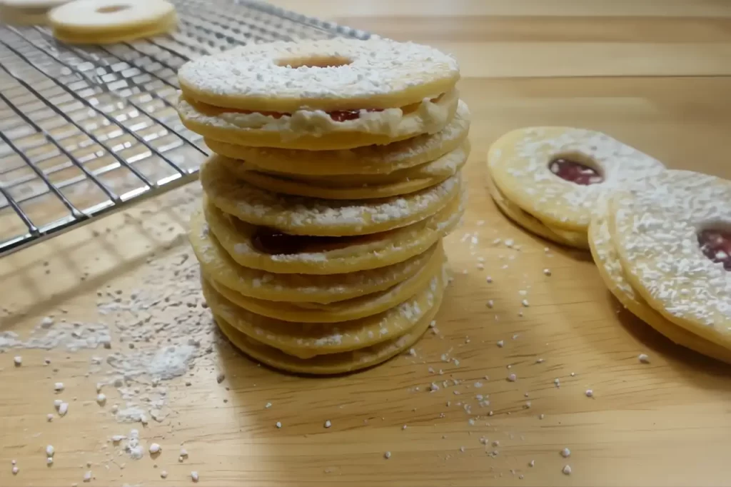 raspberry-cream-cookies-in-a-stack.