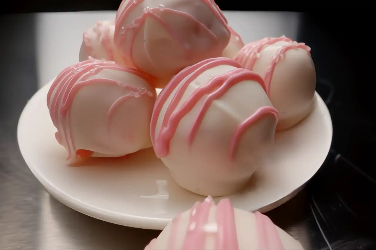 Strawberry Cream Cheese Truffles