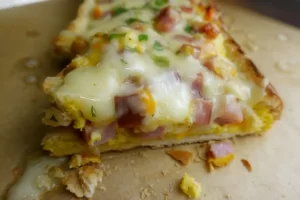 cheesy-breakfast-boat-on-a-baking-tray.