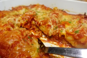 stuffed-shells-in-white-9-x-13-taking-a-spoonful