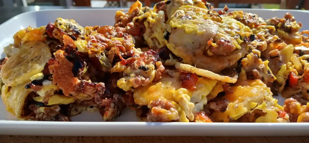 griddle-breakfast-on-white-platter
