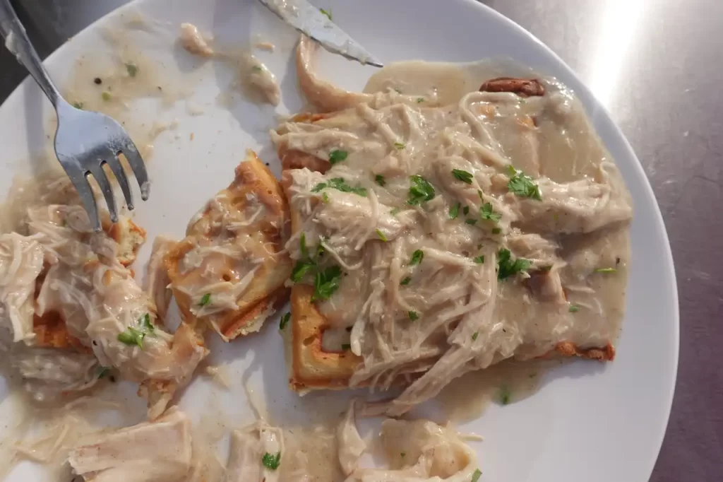 chicken-and-waffles-on-a-plate.
