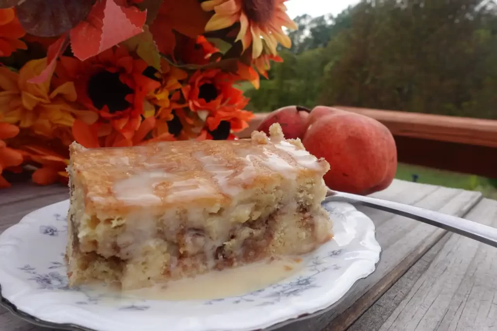 close-up-maple-pear-coffee-cake