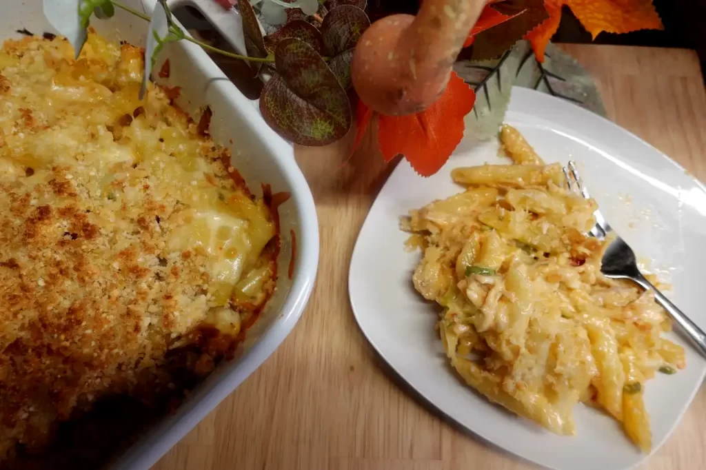 top-view-bang-bang-chicken-casserole.