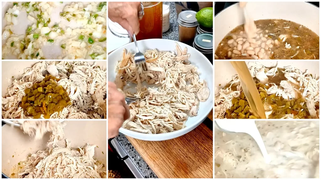 photo-collage-step-by-step-instructions-creamy-white-chicken-chili