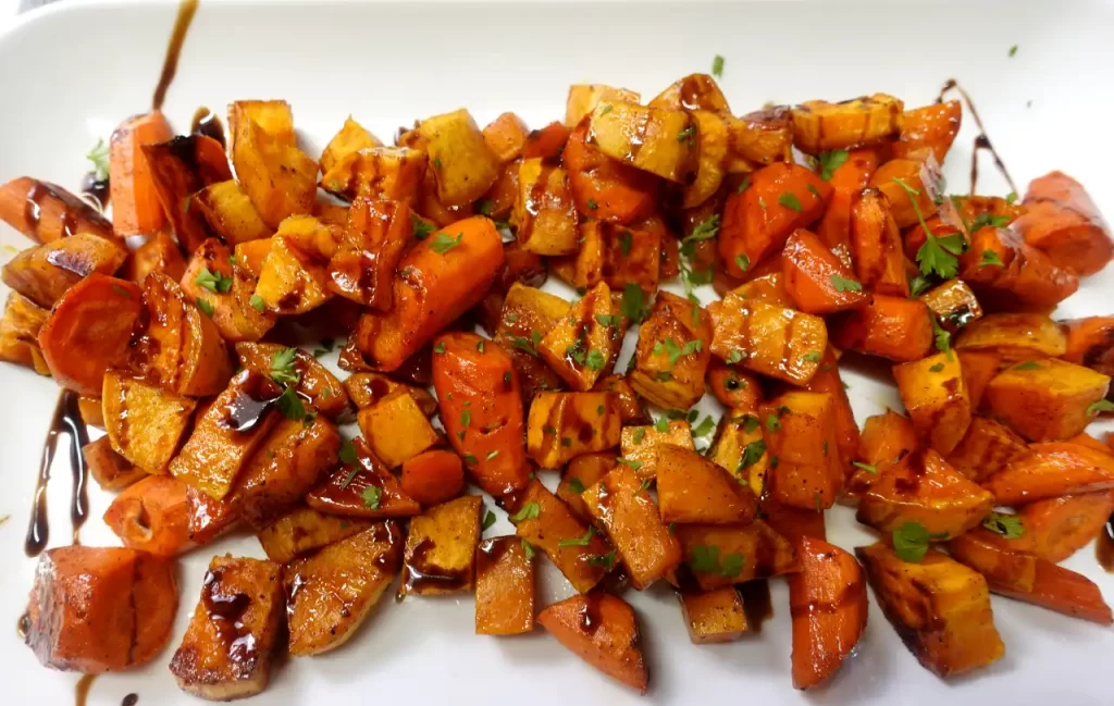 top-view-roasted-sweet-potatoes-and-carrots