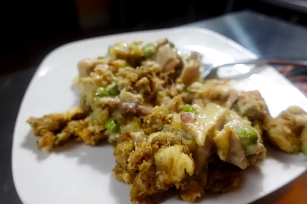 turkey-stuffing-casserole-serving.