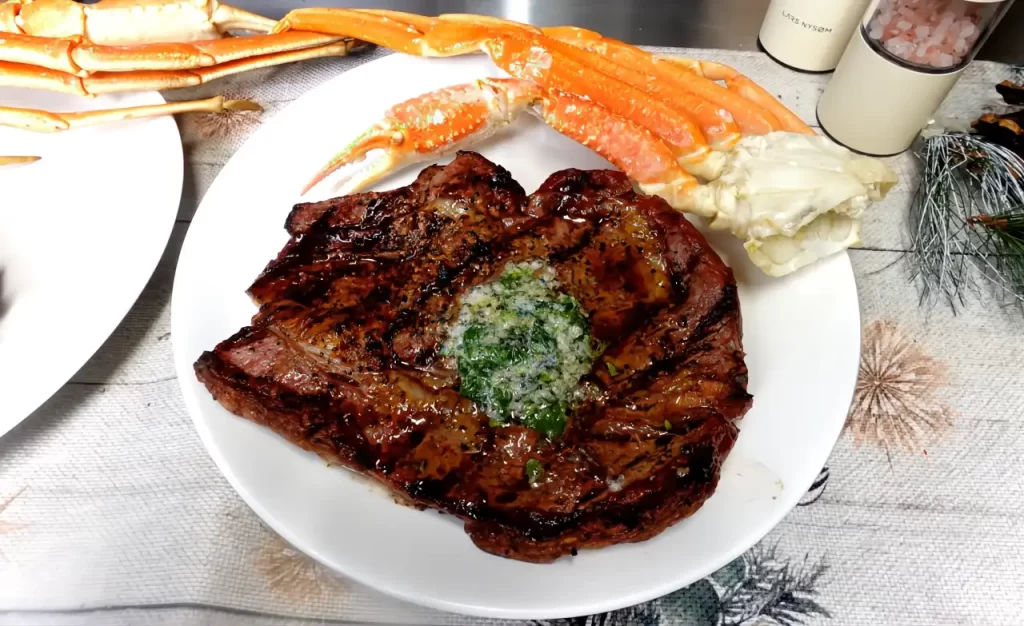 garlic-herb-butter-ribeye