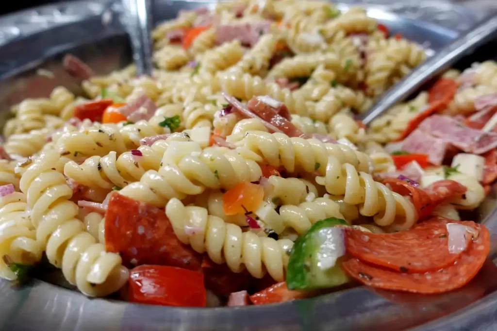 side-view-loaded-italian-pasta-salad.