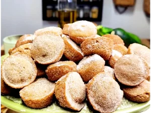 Zucchini-Donut-Muffins-on-cake-pedistal.webp