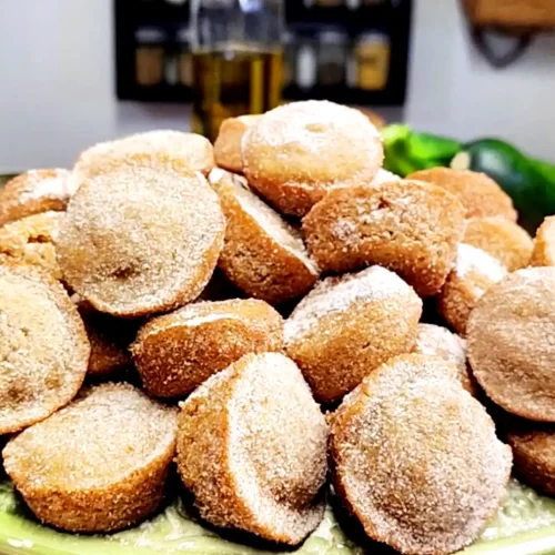 Zucchini-Donut-Muffins-on-cake-pedistal.webp