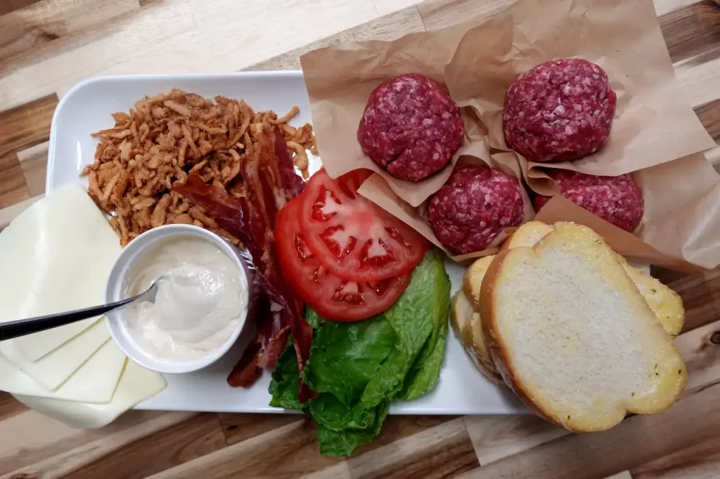 top-view-of-ingredients-for-texas-toast-double-smash-burgers.webp