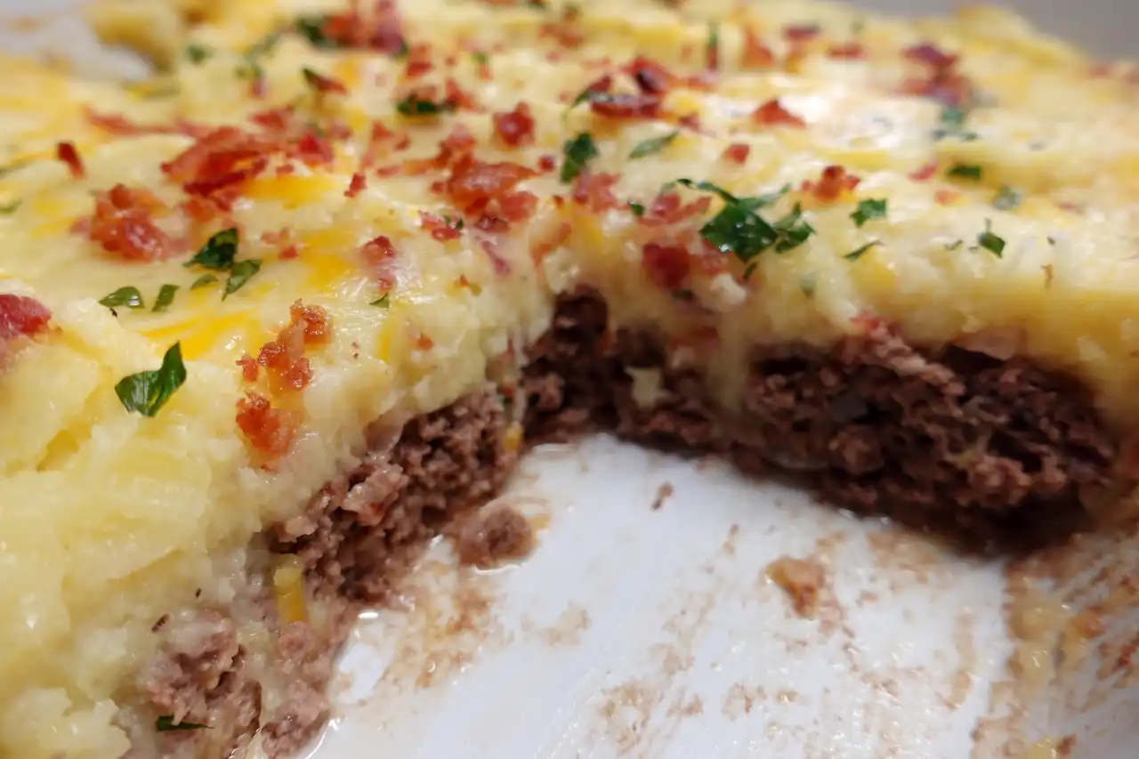 Loaded Meatloaf Casserole