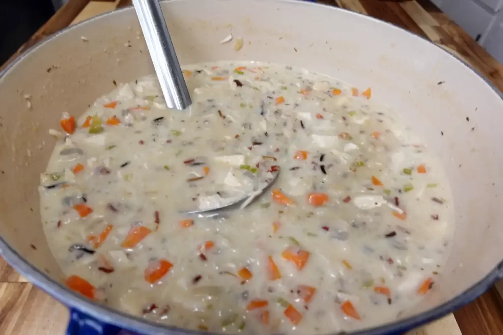creamy-chicken-and-wild-rice-in-dutch-oven